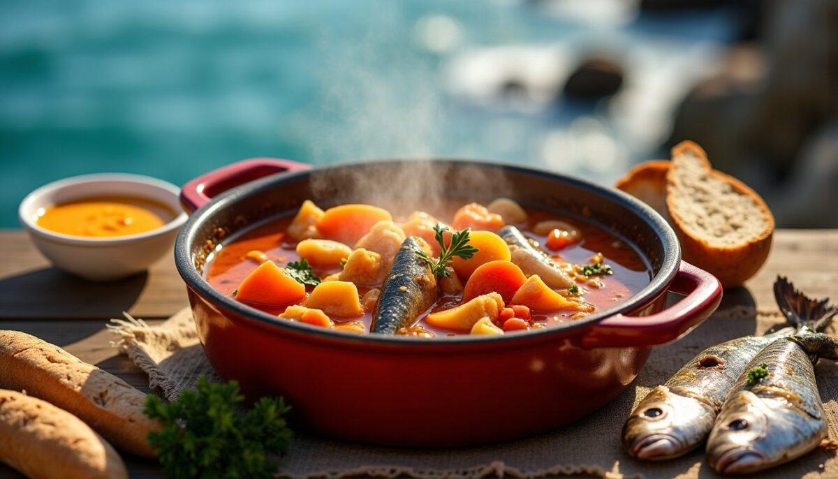Recette de bouillabaisse marseillaise authentique: guide traditionnel, rouille, temps et poissons
