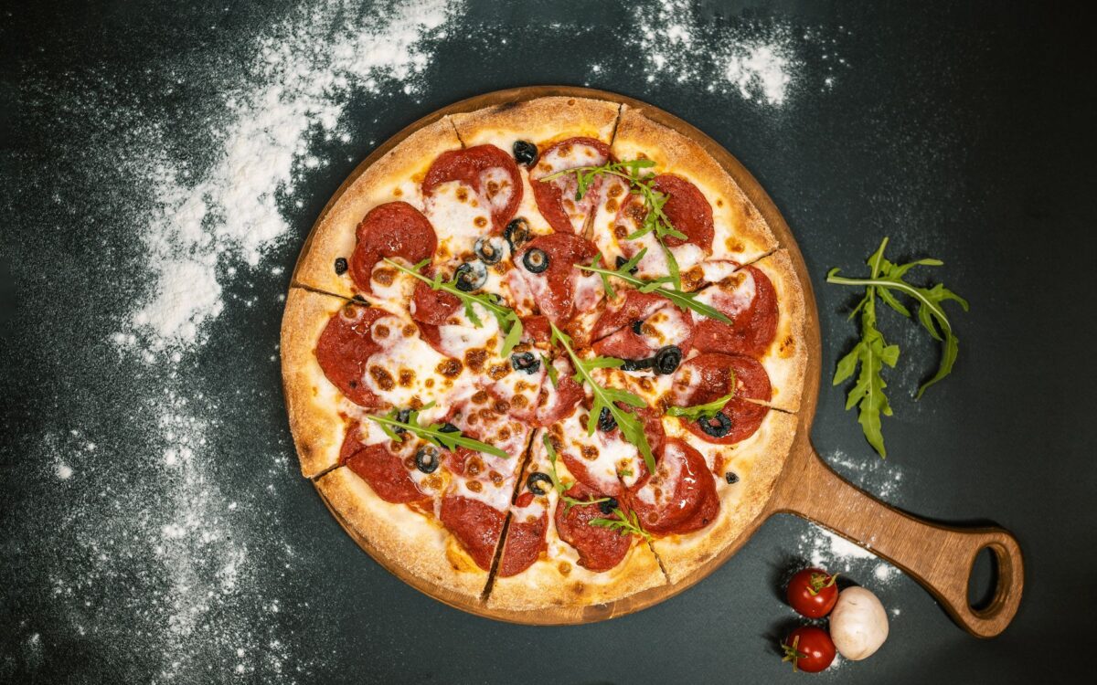 combien parts pizza format diamètre nombre